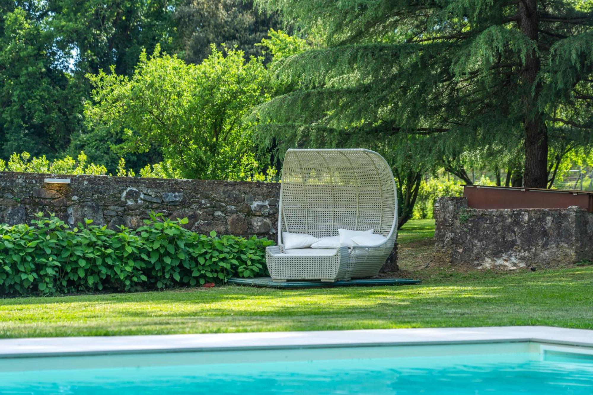 Villa Vittoria - Lusso Con Piscina, Tennis, Jacuzzi E Palestra Lucca Buitenkant foto