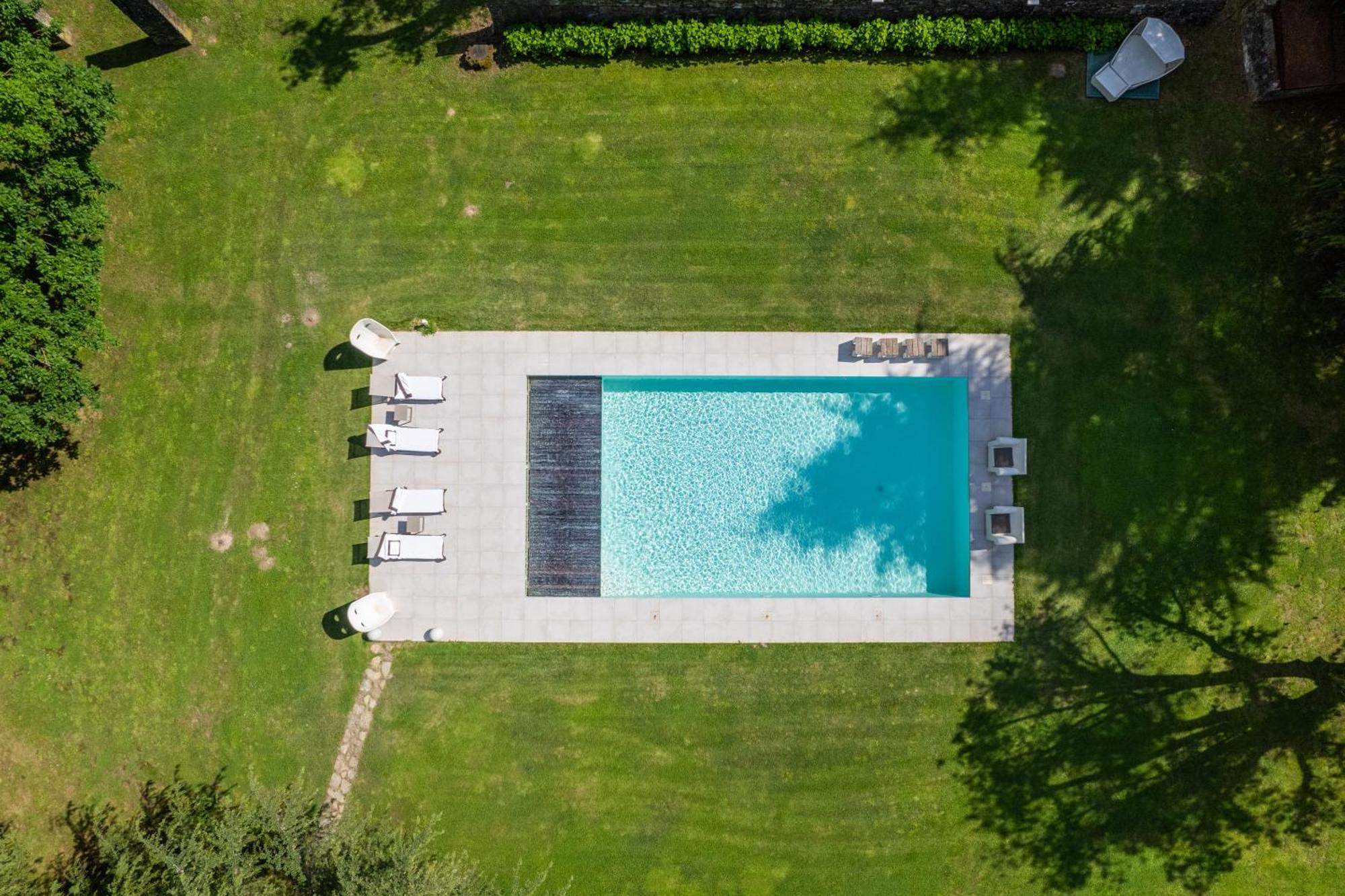 Villa Vittoria - Lusso Con Piscina, Tennis, Jacuzzi E Palestra Lucca Buitenkant foto